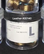 Fil-Tec Magna-Glide Delights Style L 72yd Pre-wound Bobbins Leather 20PerJar NEW