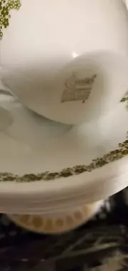 Corelle Green Cups daisy green blossom