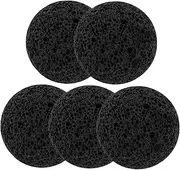 Milisten 5pcs Natural Lava Stone Volcanic Rock Fish Tank Rocks Pond Stones for Artificial Wetland Landscaping Aquarium Water Filtration Garden Decoration