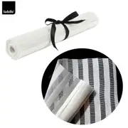 Cairo Ivory Vinyl Table Runner 30 x 155 cm by Ladelle