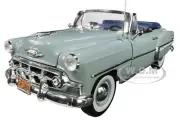 1953 CHEVROLET BEL AIR OPEN CONVERTIBLE HORIZON BLUE 1/18 DIECAST SUNSTAR 1625