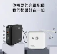 在飛比找Yahoo!奇摩拍賣優惠-LaPO 10000mAh 多功能無線充行動電源 2代 行動