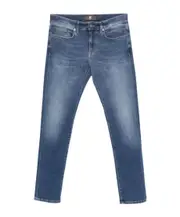 Denim trousers with belt loops 40,30,31,32 Blue