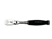 Snap On Tools NEW FHF80ADT 3/8"dr Flex Head Dark Titanium Soft Grip Ratchet USA