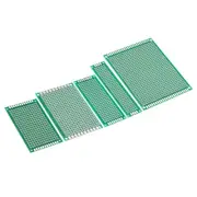 PCB Board Circuit, 105 Pcs Prototype Perfboard Solder Boards, Green