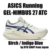 ASICS Running Shoes GEL-NIMBUS 27 ATC 1011C028.200 Birch / Indigo Blue