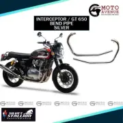 Silver Stallion Bend Pipe fit for Royal Enfield Interceptor/GT 650