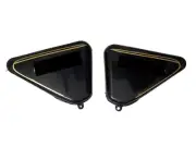 FIT FOR Norton Commando Roadster Black Painted 850 Side Panel