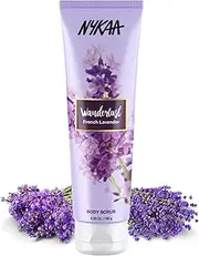 Wanderlust Body Scrub - French Lavender by Nykaa Naturals for Women - 4.93 oz Scrub