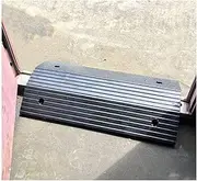 7.5Cn Hight Protable Rubber Threshold Ramp,-Slip Heavy Duty Arched Curb Ramps, Steps Pad for Car Vehicle Motorbike Wheelchair, Driveway, Sidewalk/50X39X7.5Cm(19.7X15.4X3Inch)