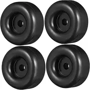 4 Pcs Cushion Bumper Car Accessories for Rubber Bump Stops Enclosed Trailer Parts Round Trailer Ramp Door Ramp Enclosed Trailer Accessories Trailer Ramps Black TINEASUR