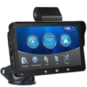 For CarPlay Stereo Radio Touch Screen Bluetooth Car MP5 Player Hands-Free FM 7in (for: Fiat)