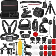 NEEWER 50 In 1 Action Camera Accessory Kit Compatible with GoPro Hero 13 12 11