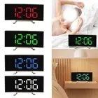 Digital Alarm Clock with Snooze Mode and Noiseless Operation for Home Use