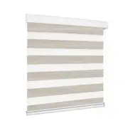 Blackout Zebra Roller Blind Curtains 180x210 Beige