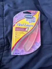 Dr. Scholl’s Heel Liners for Her ~ Helps Prevent Shoe Rubbing ~ One Pair NIB