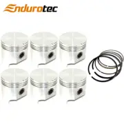 Piston & Ring Set 020" FOR Toyota Landcruiser FJ40 FJ45 FJ55 FJ60 75-84 4.2L 2F
