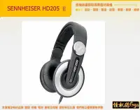 在飛比找Yahoo!奇摩拍賣優惠-聲海 SENNHEISER HD205Ⅱ專業 監聽 頭戴耳罩