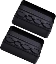 SHOWERORO Coin Holder for Car Box Coin Storage Box Case Plastic Material Suitable for Most Cars Easy Installation
