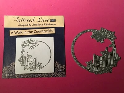 Tattered Lace Die TLD 1285/1286 A Walk in the Countryside sent Tracked Aust Post