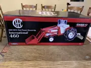 1/16 International 460 Tractor w/ Loader, Blade, And Chains 1/16 Scale. NIB.