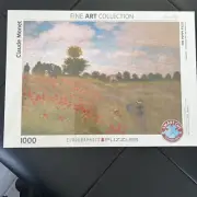 Fine Art Collection: The Poppy Field by Claude Monet Jigsaw Puzzle, 1000 Piece -