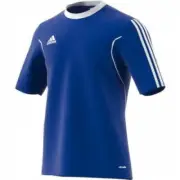 Adidas Boys Climalite Squadra 13 Jersey Shirt Cobalt White Youth soccer Size Med