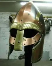 Knight Helmet Viking Handmade Helmet Medieval Viking Helmet Armor Fantasy