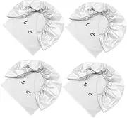 SOESFOUFU 4pcs Tire Cover for Rv Motorhome Durable Coated Cloth Protects Spare Tire from Sunlight Weather Essential Camper Accessories for Trailers