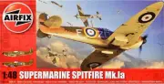 Supermarine Spitfire Mk Ia Fighter Aircraft w/ 2 Schemes 1/48 Plastic Model