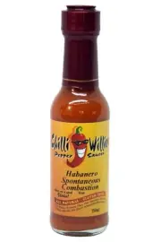 Chilli Willies Habanero Spontaneous Combustion Hot Sauce 150ml