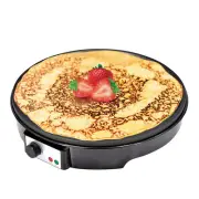 Electric Crepe Maker Griddle Combo Kitchen Appliance