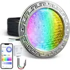 10" 12V Smart LED Pool Light 35W Wi-Fi Inground Light 10 Inch Color Cha...