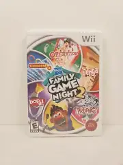Hasbro Family Game Night 2 (Nintendo Wii, 2009) BRAND NEW SEALED Jenga Operation