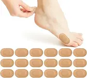 18PCS Bunion Cushions Pad Fabric Toe and Foot Bunion Protector Pads, Bunion Relief Pads for Reduce Rubbing, Callus, Chafing, Friction