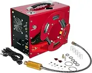 4500Psi 300Bar 12V PCP Air Compressor Portable High Pressure Compressor With Wire Spool Built-in 12V Power Adapter Auto-stop(220V)