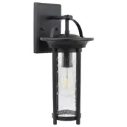 Design House 588459 Chapel Ridge 17" Tall LED Outdoor Wall Sconce - Black