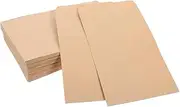 ORFOFE 100pcs Bag Mini Envelopes Self Sealing Packets Money Envelopes Brown Kraft Small Envelopes Containers Storage Stamps Storage Packet Packets Envelopes Coin Envelope Khaki Paper