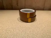 (2) 25mm X 33m/1”x36YDS Kapton Tape High Temperature Heat Resistant Polyimide