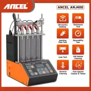 ANCEL ANJ400 Auto Car Ultrasonic Fuel Injector Cleaner Tester Leak Test Machine
