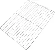 Stainless Steel Barbecue Grill Net Portable Cooking Grate for Outdoor BBQ Mesh Design for Even Heating Moisture Retention for Meat Vegetables More