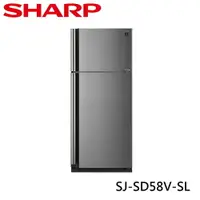 在飛比找樂天市場購物網優惠-SHARP 夏普 583L 自動除菌離子變頻雙門電冰箱 炫耀