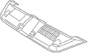 5C5-853-655-A-9B9 2012-2015 Volkswagen Beetle Sight Shield