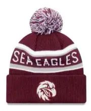 Manly Sea Eagles NRL New Era Cuff Beanie