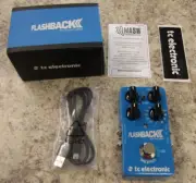 FLASHBACK 2 DELAY Legendary Pedal / Looper Footswitch, Crys - FLASHBACK 2 DELAY