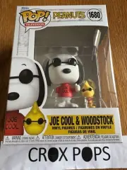 JOE COOL + WOODSTOCK PEANUTS 1680 Funko Pop Vinyl New in Mint Box + Protector