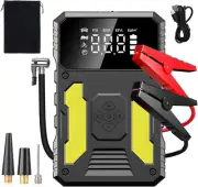 Piwaal Car Jump Starter Power Pack ,6000A Portable Battery Charger Booster Ju...
