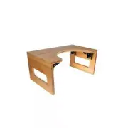 Plutreas Bamboo Toilet Stool Pool Stool for Bathroom, Collapsible Potty Stool