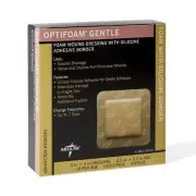 Optifoam Gentle Foam Dressing 4" x 4" - Replaces 60MSC2044EPZ BX of 10