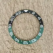 GMT Dual-color Ceramic Watch Bezels Part for Our 40MM SUB Watch Case Accessory